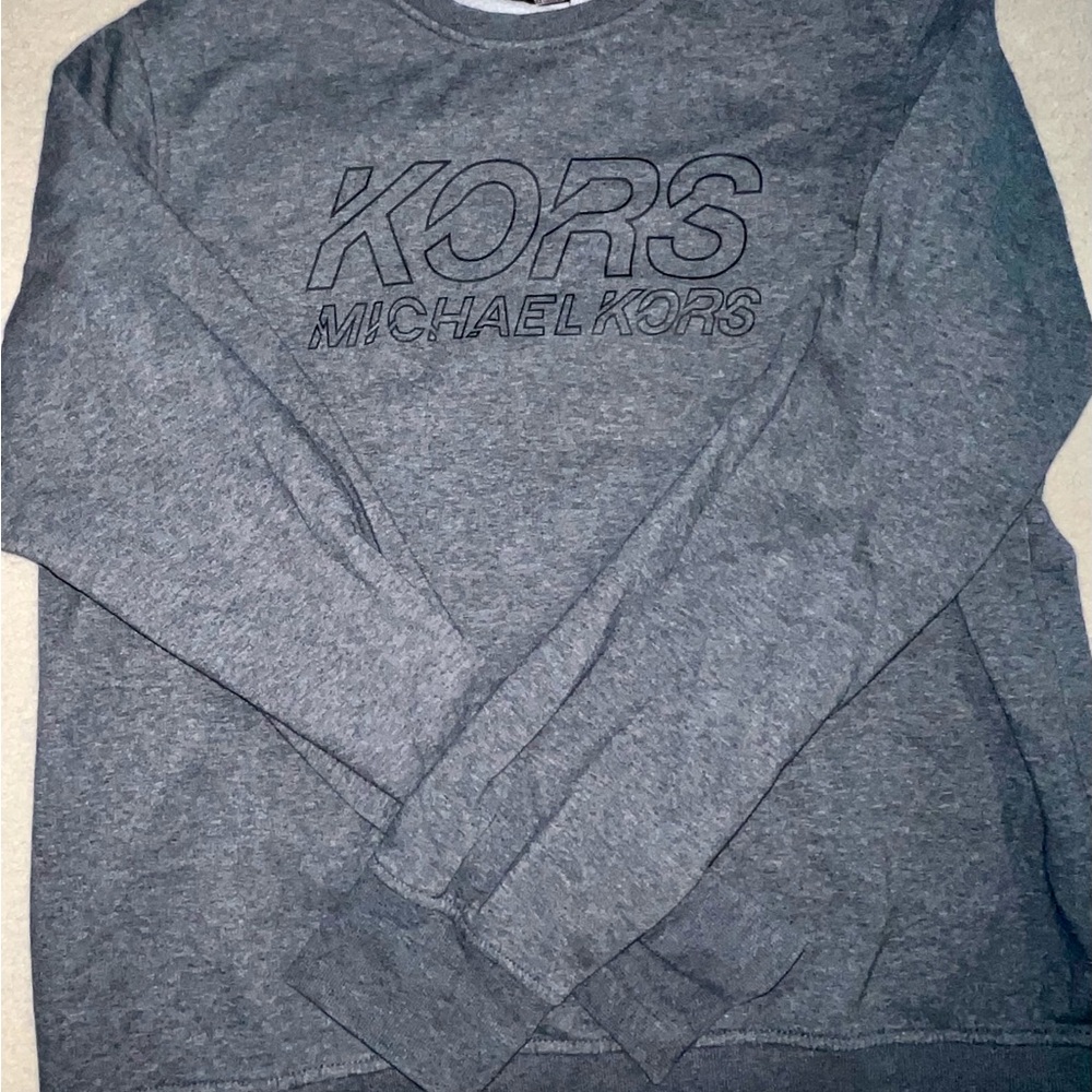 MICHAEL Michael Kors Gray Crewneck Sweatshirt